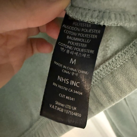 Green Santa Cruz Skateboards Mushroom Graphic Women's Cropped Sweater - Picture 8 of 13